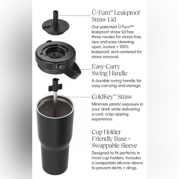 NWT BrüMate Enchanted Rose 35oz Resa - Picture 6 of 8